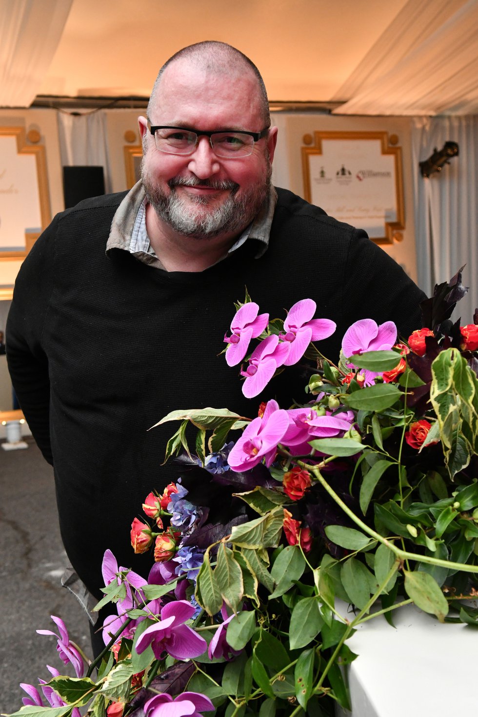 Floral designer Steve McLellan of Garden Delights.JPG