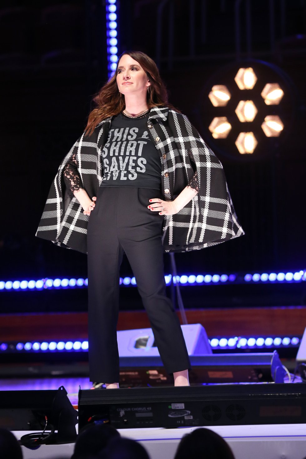 Clea Shearer of the The Home Edit walks the runway at the #ThisShirtSavesLives event.jpg