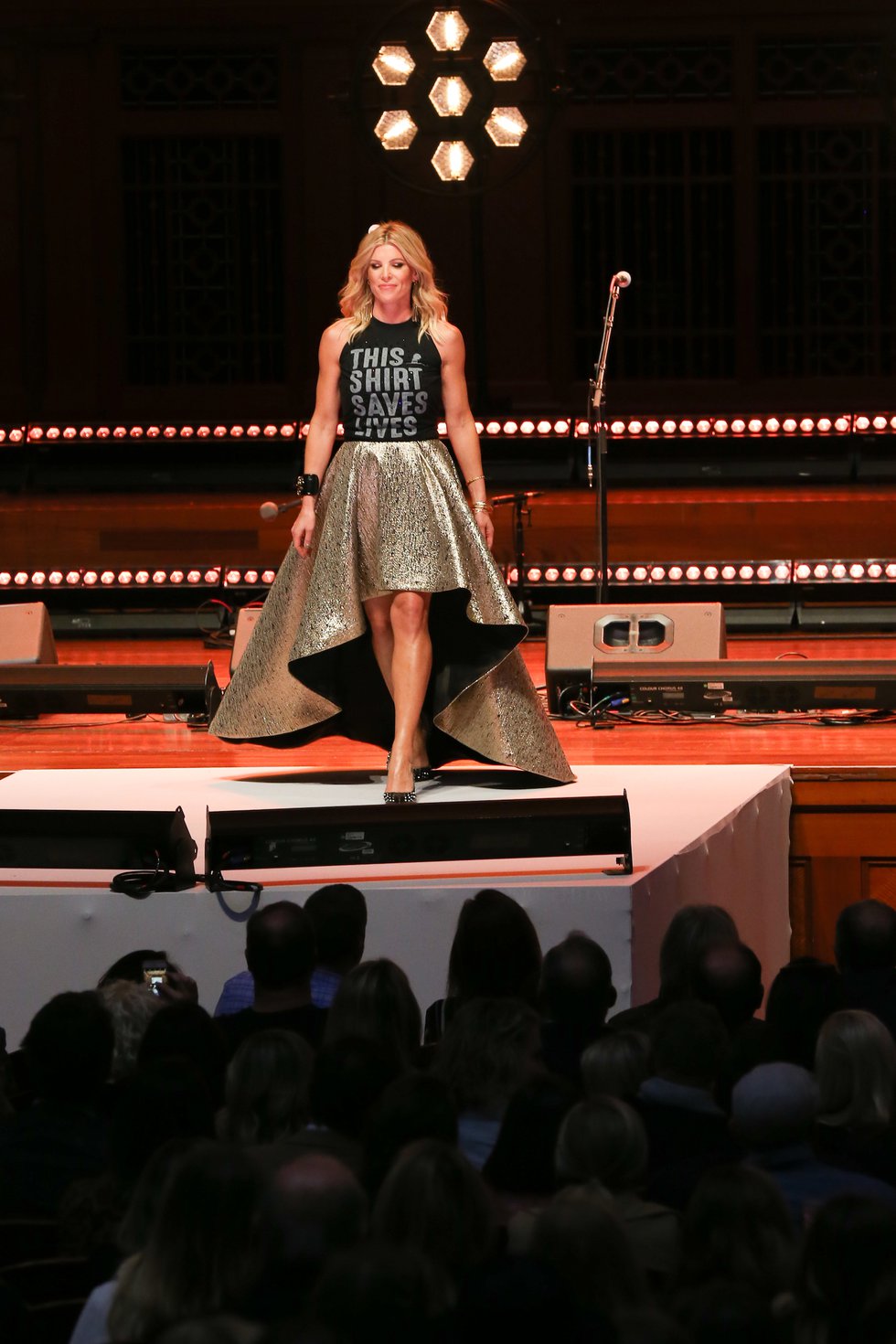 Landyn of Living with Landyn walks the runway at the #ThisShirtSavesLives launch.jpg