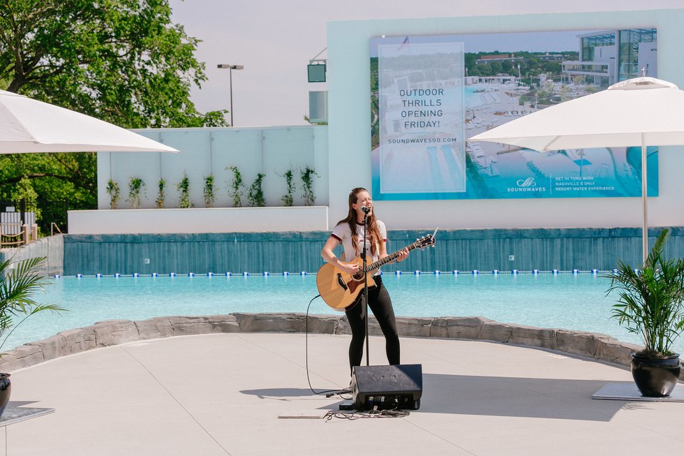 SoundWaves Outdoor Ribbon Cutting Ceremony, live performance by Maggie Baugh.jpg