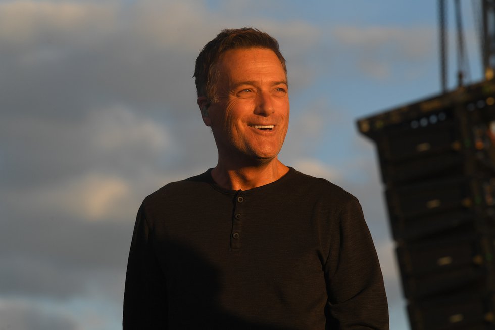 4 Michael W. Smith performs at his drive-in concert in Franklin, TN on May 30, 2020.JPG