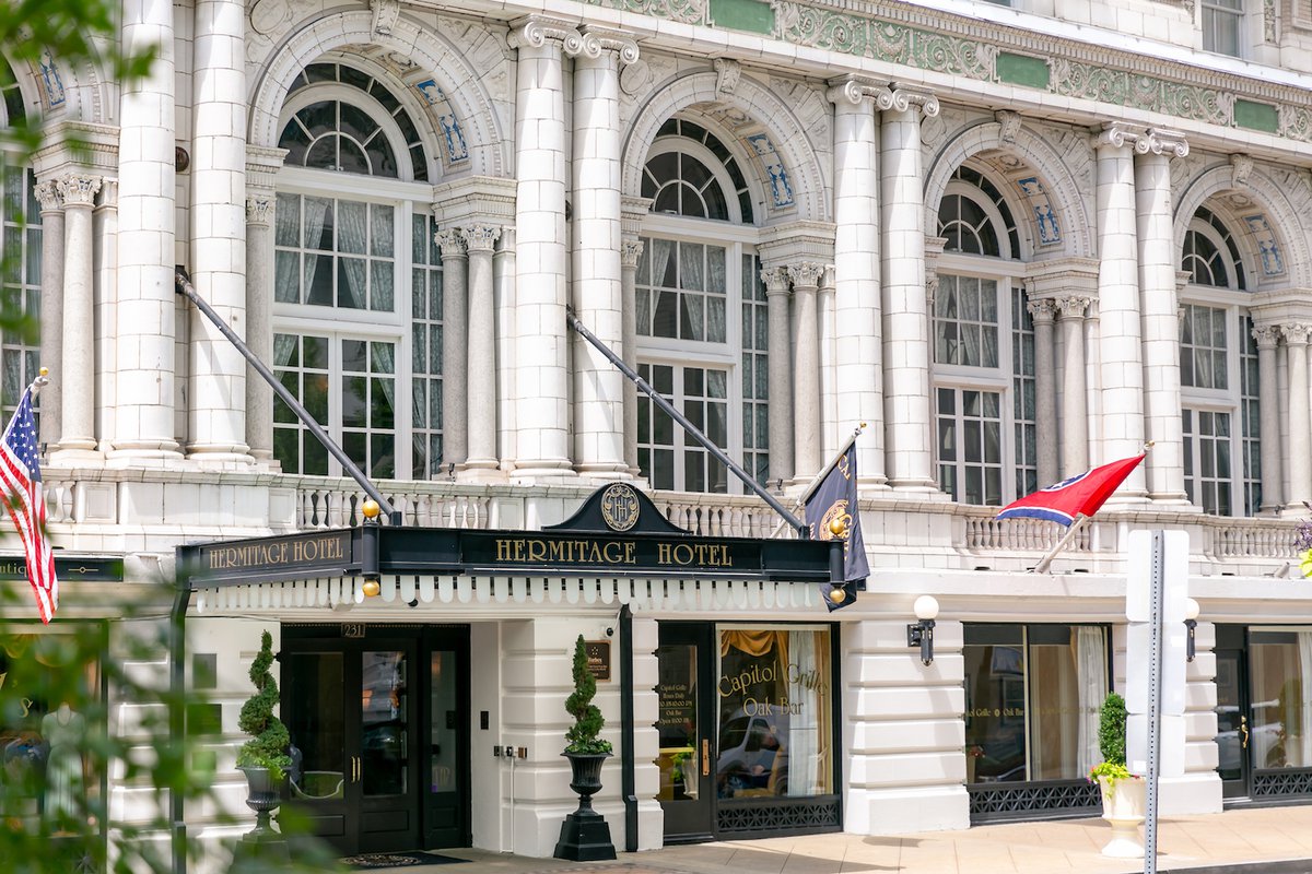 The Hermitage Hotel Achieves National Landmark Status Nashville