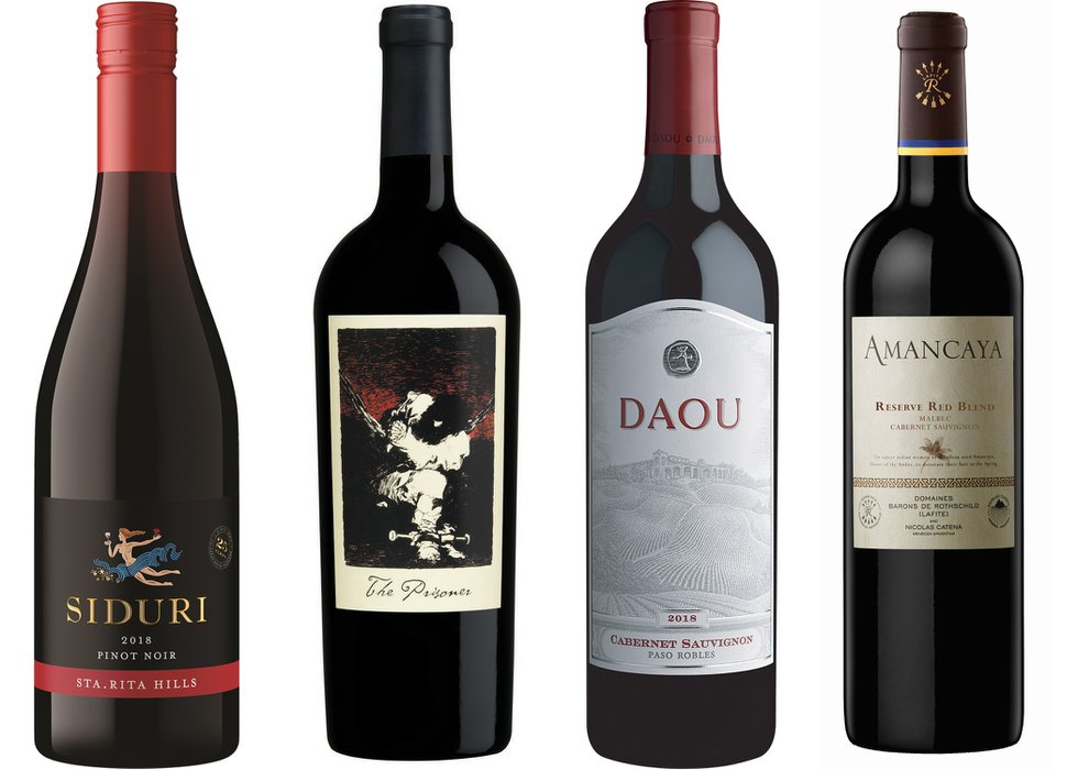 Popular red on sale wine brands