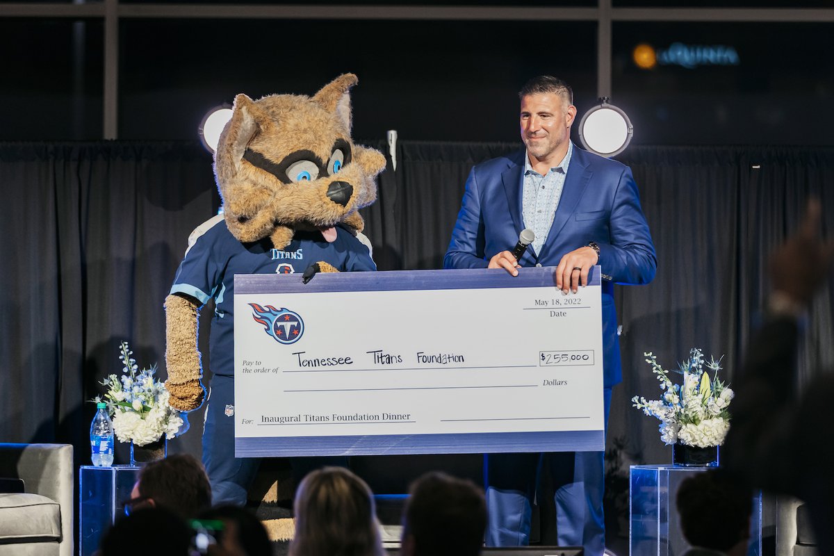 Tennessee Titans Inaugural Titans Foundation Dinner - Nashville