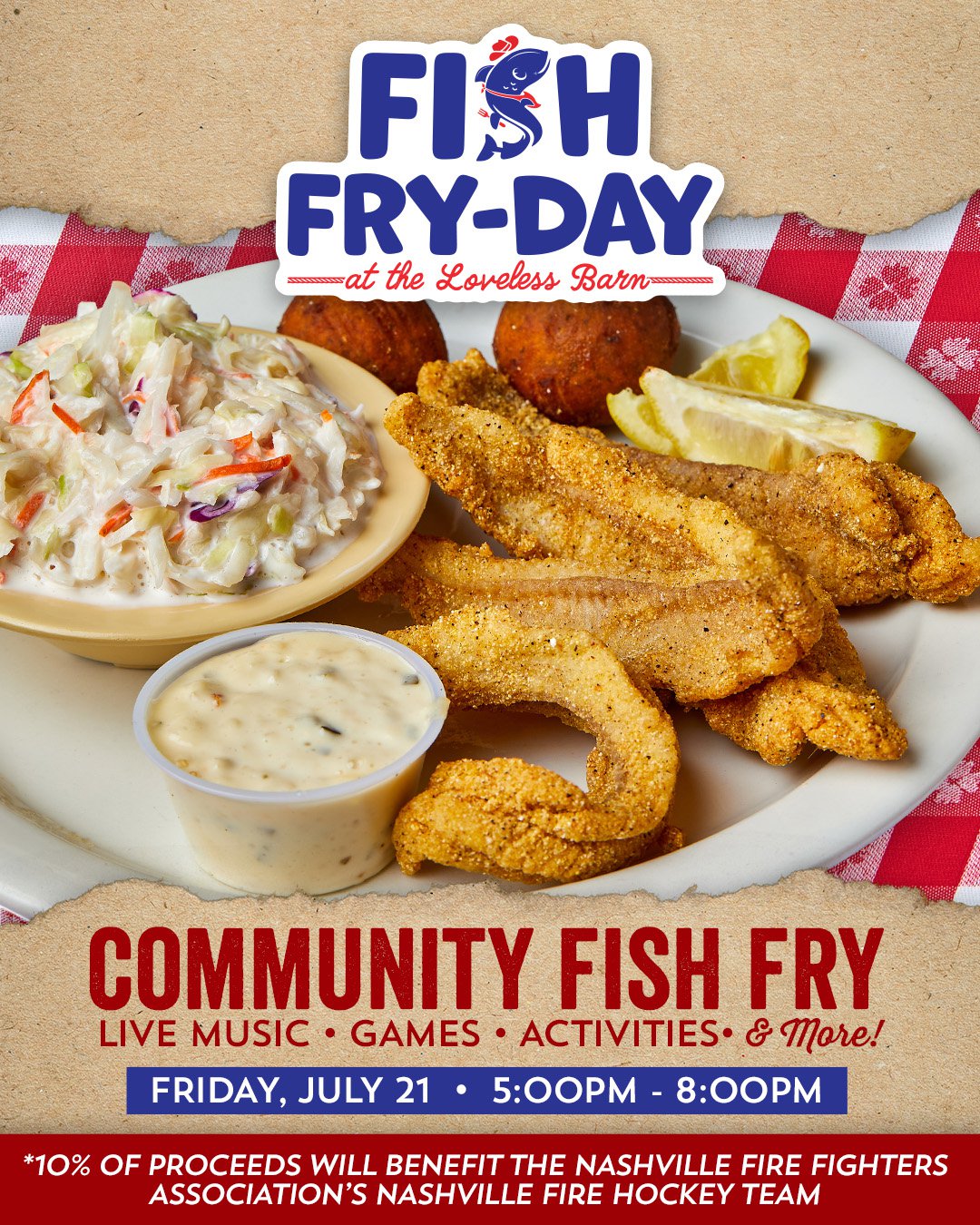 Fish Fry-day at the Loveless Barn - Nashville Lifestyles