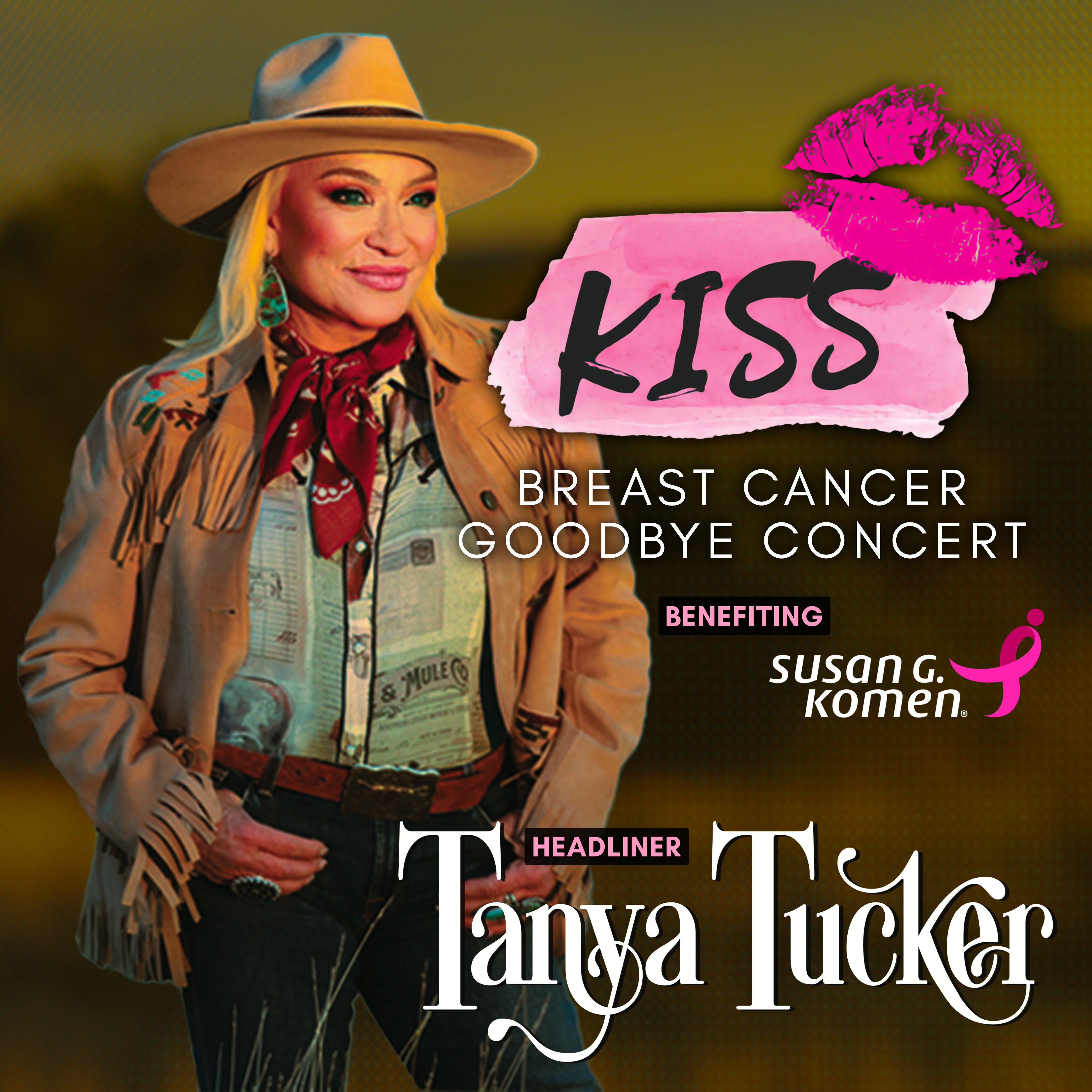 TANYA TUCKER Kiss Breast Cancer Goodbye Benefit - Nashville Lifestyles