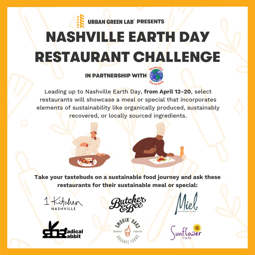 2024 Earth Day Restaurant Challenge - promo (Instagram Post) - 1