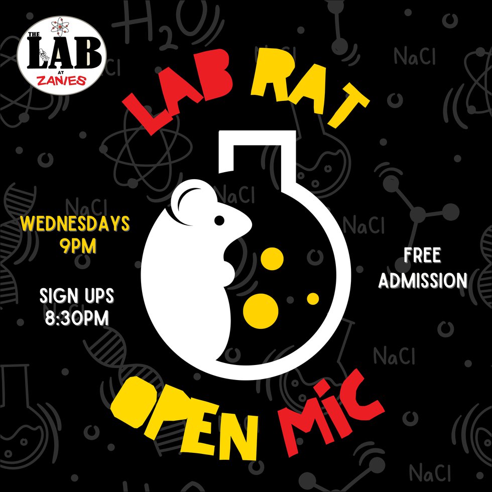 Lab Rat Open Mic (square) - 1