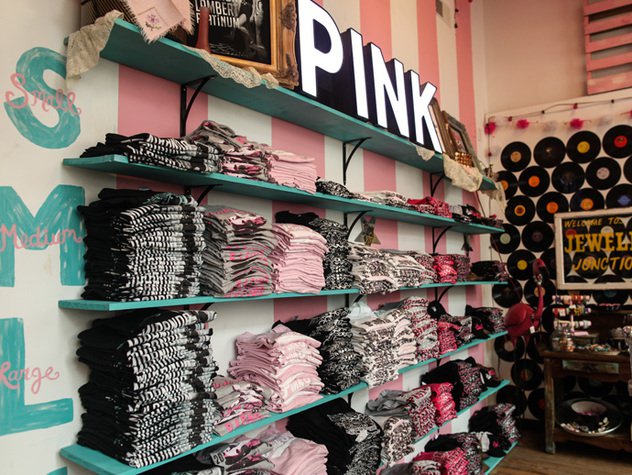 The Pink Pistol, Clothing store